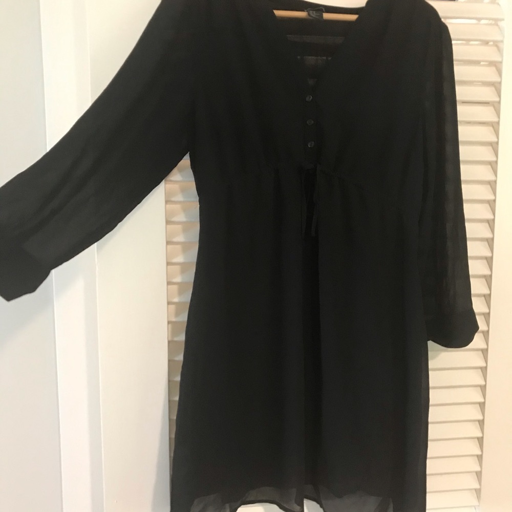 Flowy Maternity Shirtdress